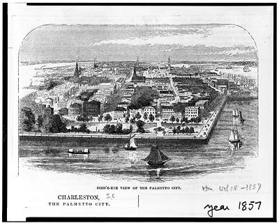 Bird's-eye view of the Palmetto city, Charleston, S.C.