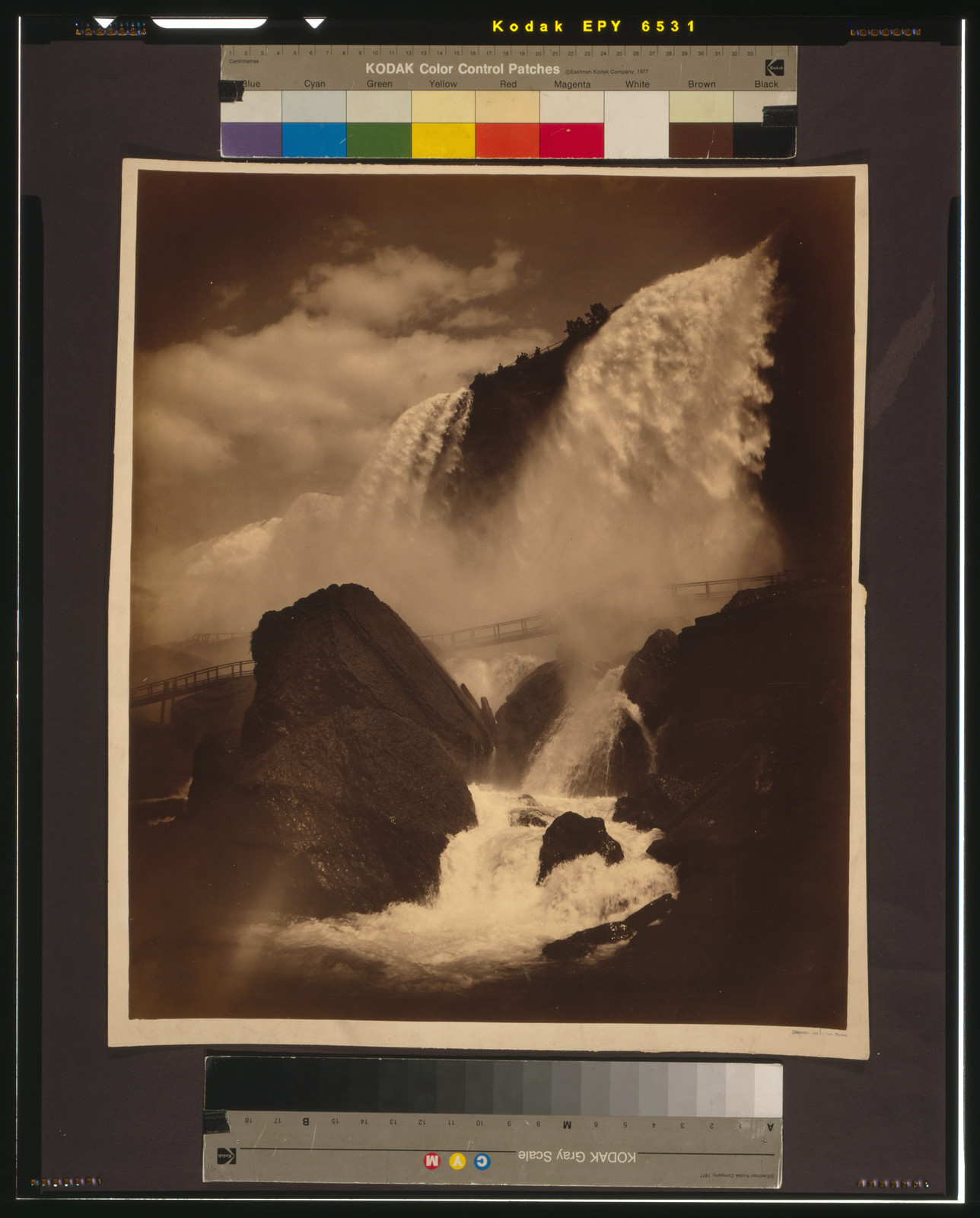 Cave of the winds, c1888. — historic photograph
