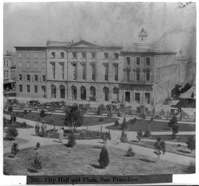 City Hall and Plaza, San Francisco