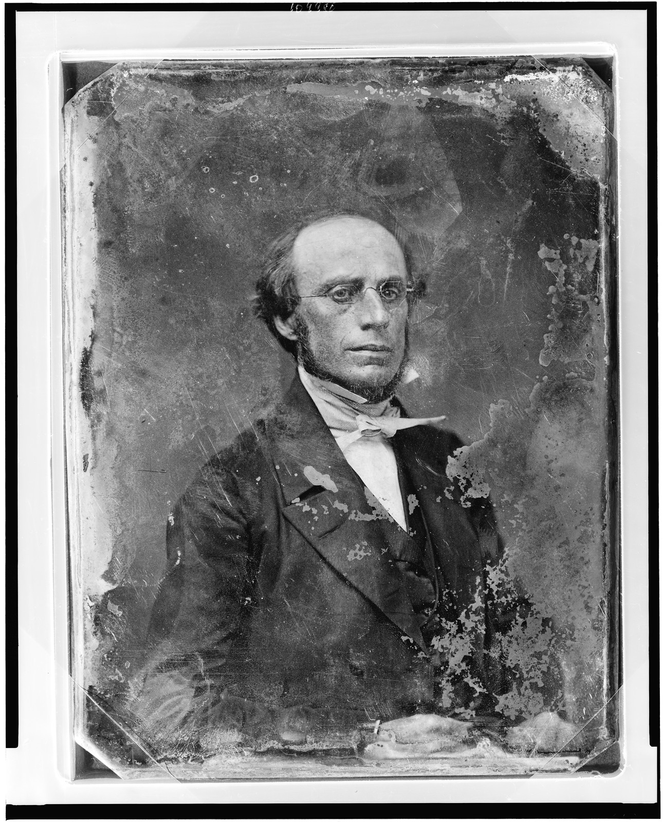 [Charles Edwin West, head-and-shoulders portrait, facing front], [between 1844 and 1851] — historic photograph