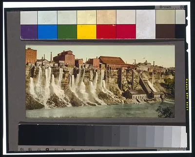 Niagara, mills on American shore