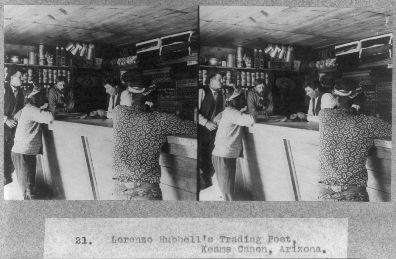[Lorenzo Hubbell's Trading Post, Keams Canon, Arizona], c1905. — historic photograph