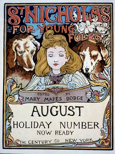 St. Nicholas for young folks, edited by Mary Mapes Dodge, August holiday number now ready : The Century Co., New York / Louis Rhead