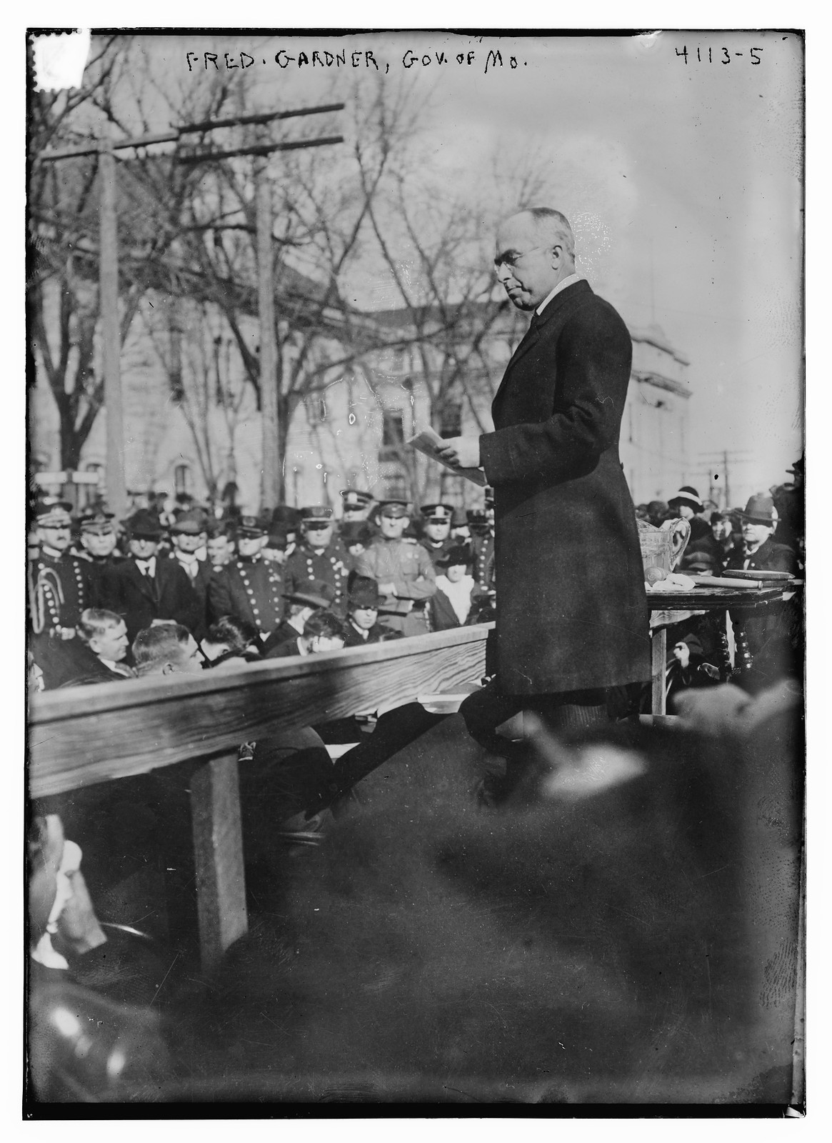 Fred Gardner, Gov. of Mo., n/a — historic photograph