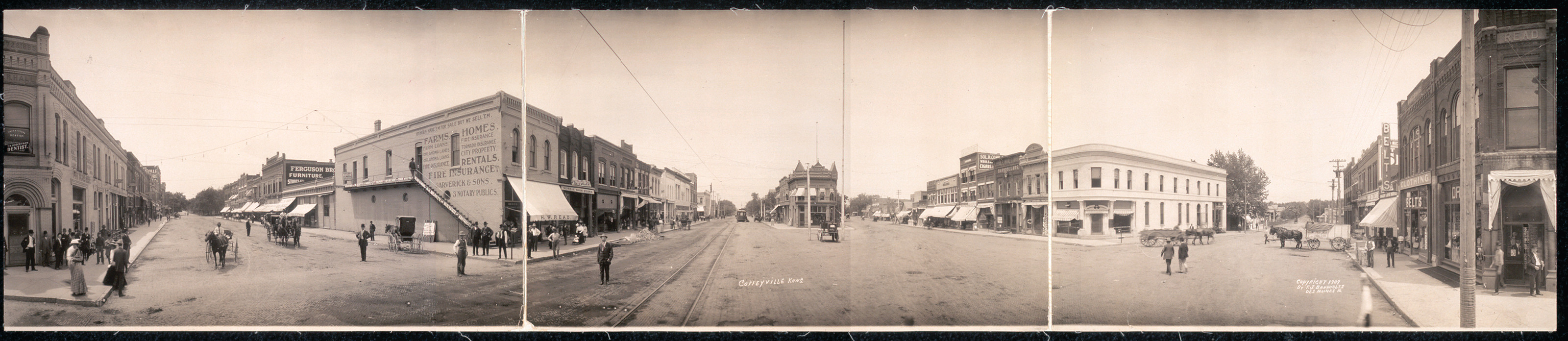 Coffeyville, Kansas, 1909, 1909 — historic image