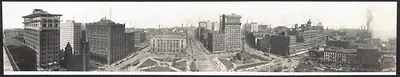 The Heart of Cleveland, Ohio, 1913