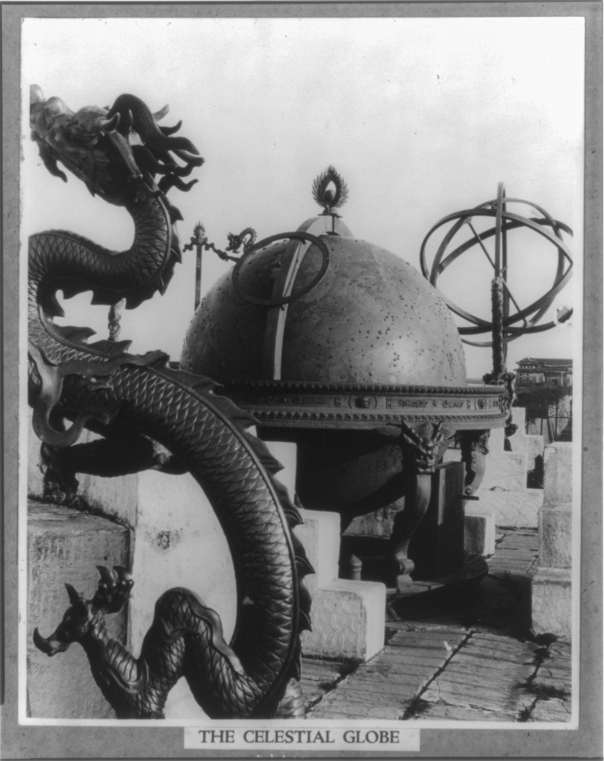 The Celestial Globe — historic photograph