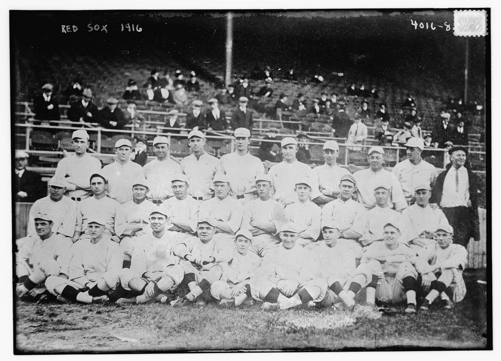 Boston AL Team Photo, c. 1915 — historic image