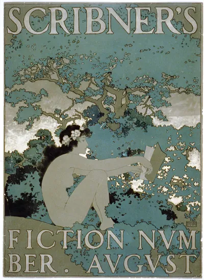 Scribner's fiction number, August / Maxfield Parrish 1897.