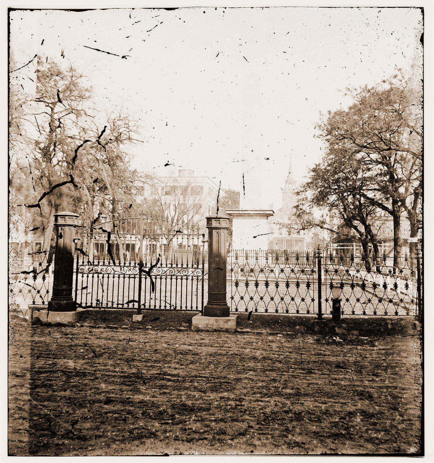 Savannah Georgia. View, 1865 — historic photograph