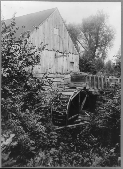 The old mill in the Pennsylvania German settlement, Pennsylvania