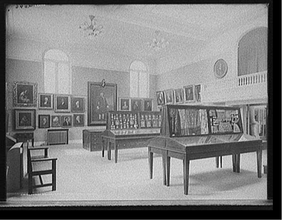 Picture gallery, Essex Institute, Salem, Mass., c[between 1910 and 1920] — historic photograph