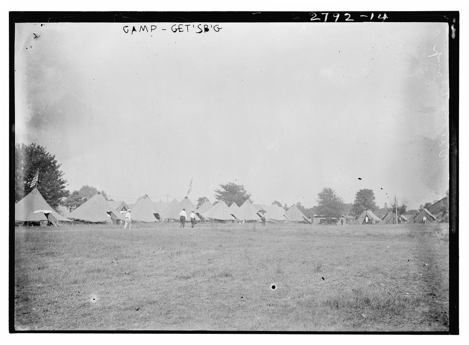 Camp - Gettysburg, n/a — historic photograph