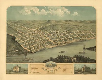 Red Wing, Minnesota, 1868