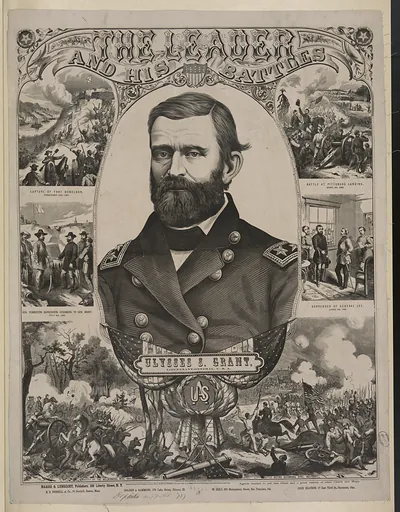 The leader and his battles - Ulysses S. Grant, Lieutenant-General, U.S.A