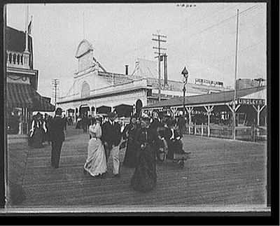 [Young's pier & boardwalk, Atlantic City, N.J.]