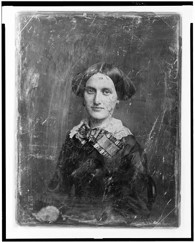 Unidentified woman abou
