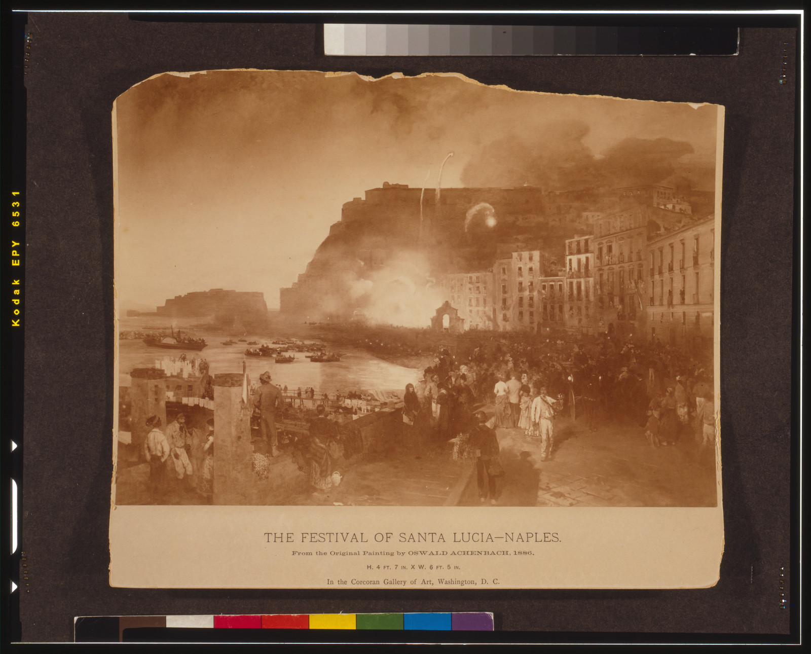 The festival of Santa Lucia - Naples, [between 1886 and 1900] — historic photograph