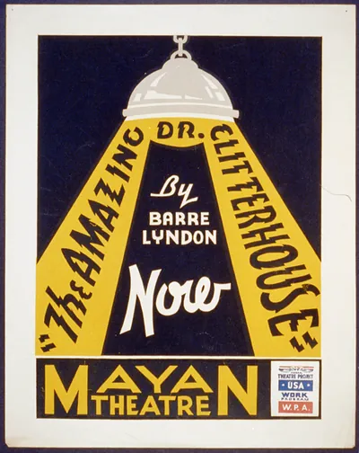 The amazing Dr. Clitterhouse by Barre Lyndon