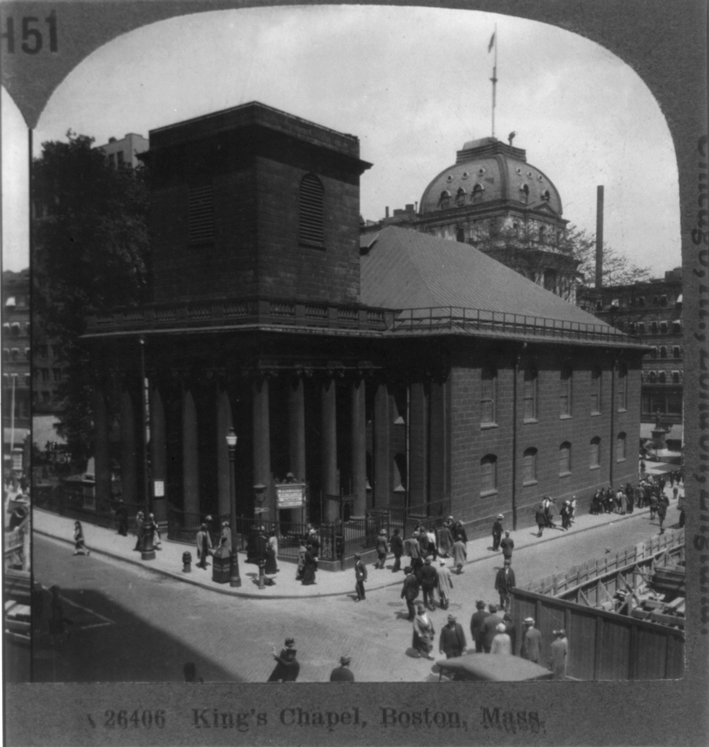 King's Chapel, Boston, Mass., c1928 Dec. 16. — historic photograph