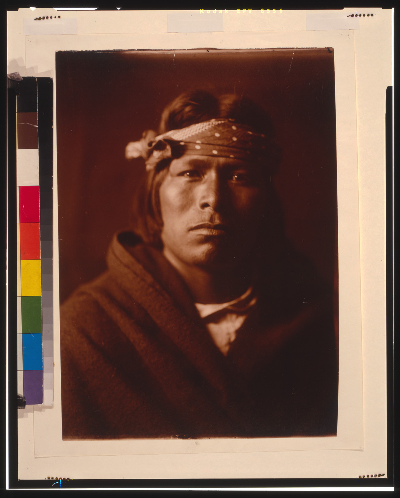 An Acoma man, c1904. — historic photograph