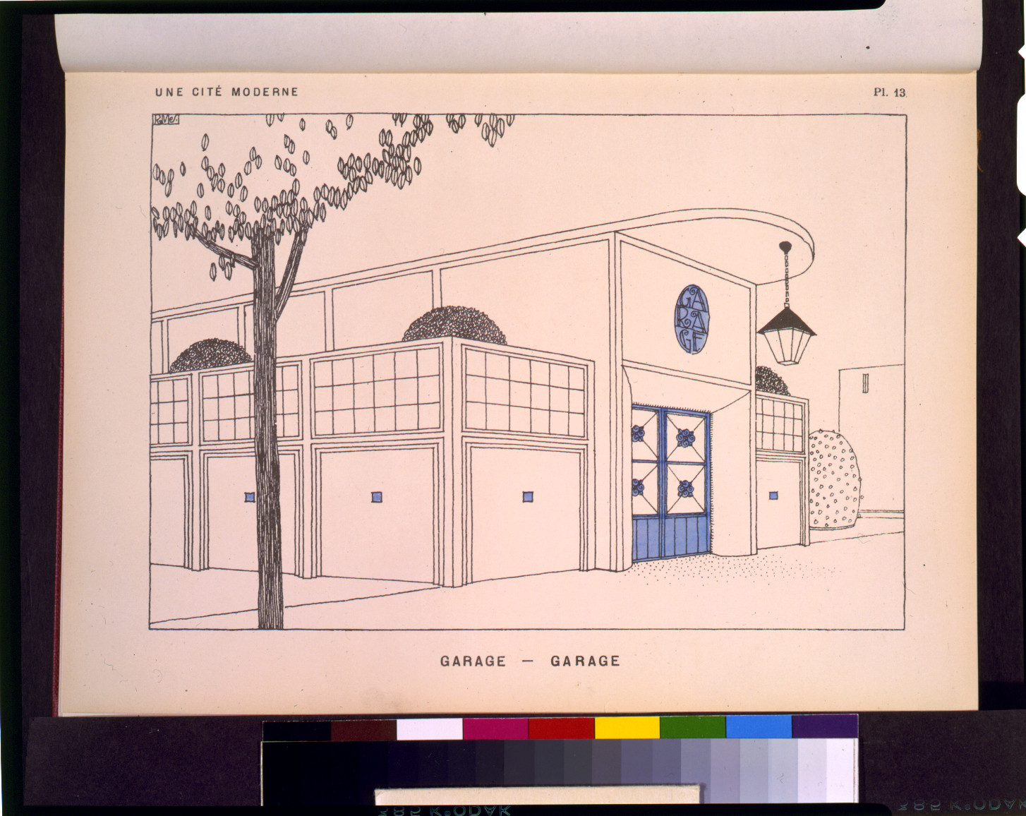 Garage - garage / RMS., London : Benn Brothers Ltd., [1922] — antique lithograph