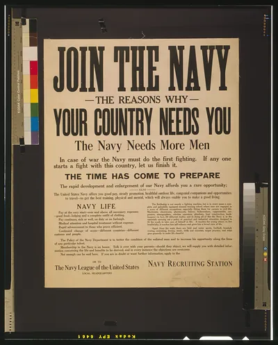 Join the Navy Your country needs you.