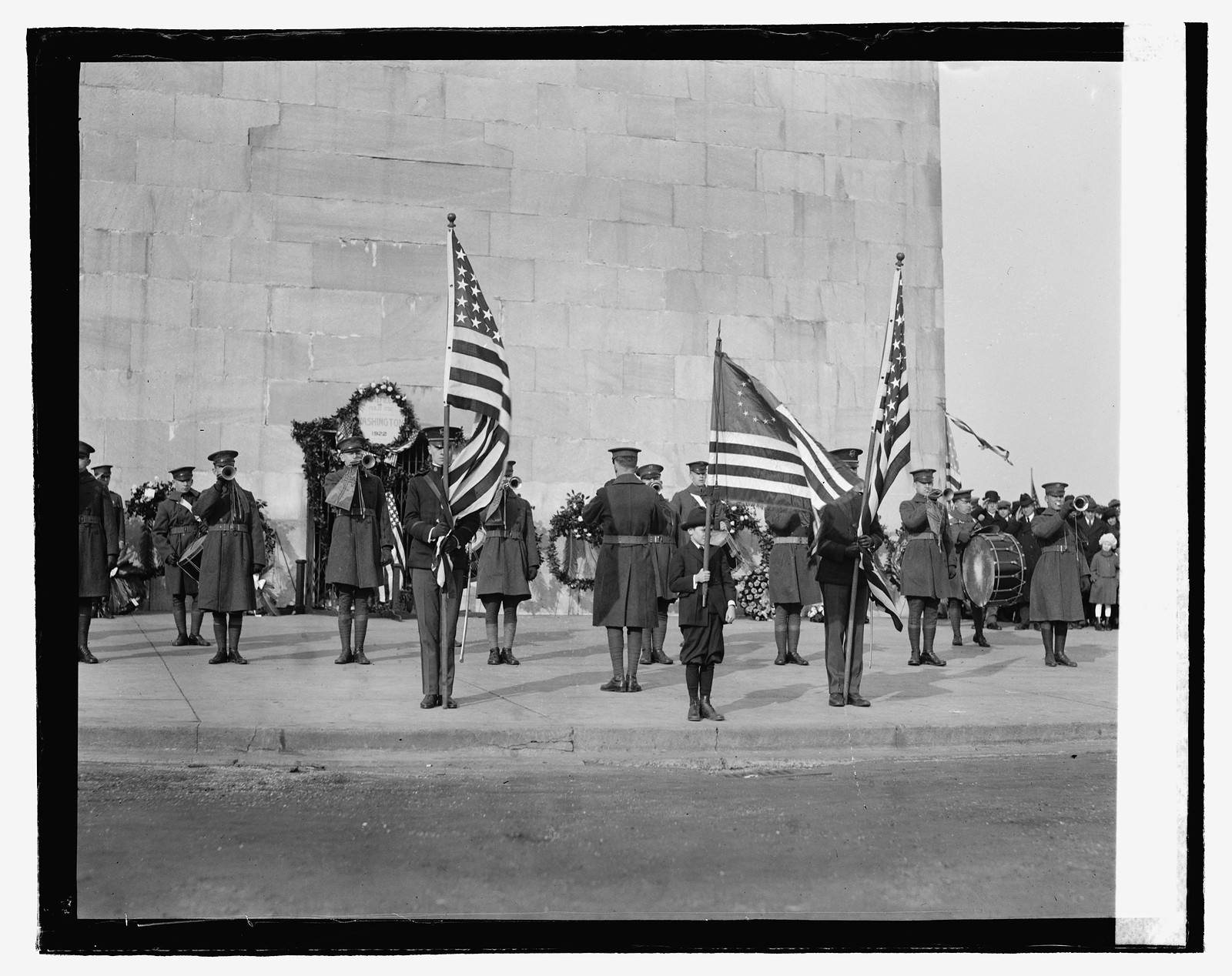 Clarence Caldwell Sherrell, 2/22/22, [19]22 February 22. — historic photograph