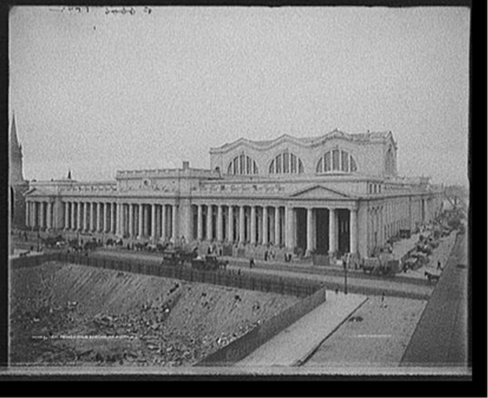 New Pennsylvania Station, New York, N.Y., [between 1904 and 1920] — historic photograph