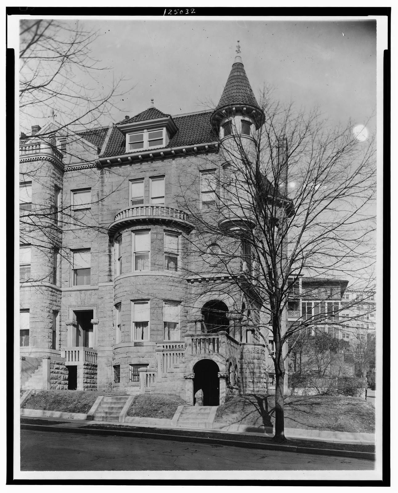 House at 2111 Bancroft Place, N.W., Washington, D.C., [between 1909 and 1932] — historic photograph