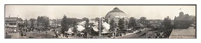 IL View on State Fair Grounds 1909 PHOTO
