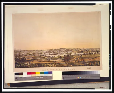 Saco, and Biddeford, Me. / sketched from nature by J.B. Bachelder ; J.H. Bufford lith., Boston.