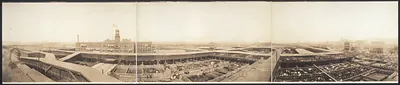 Stock yards Kansas City, Missouri, 1909