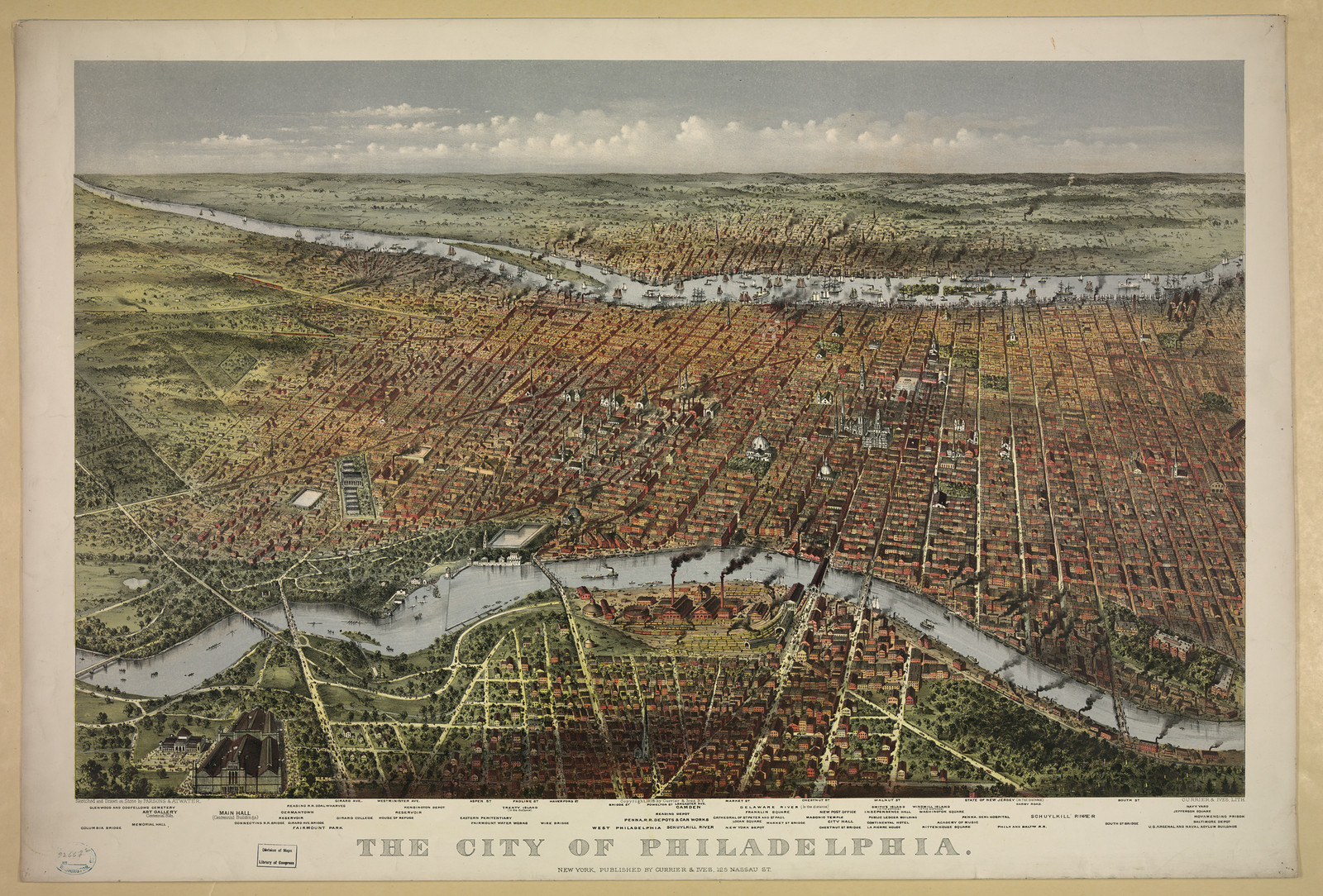 The City of Philadelphia — historic image