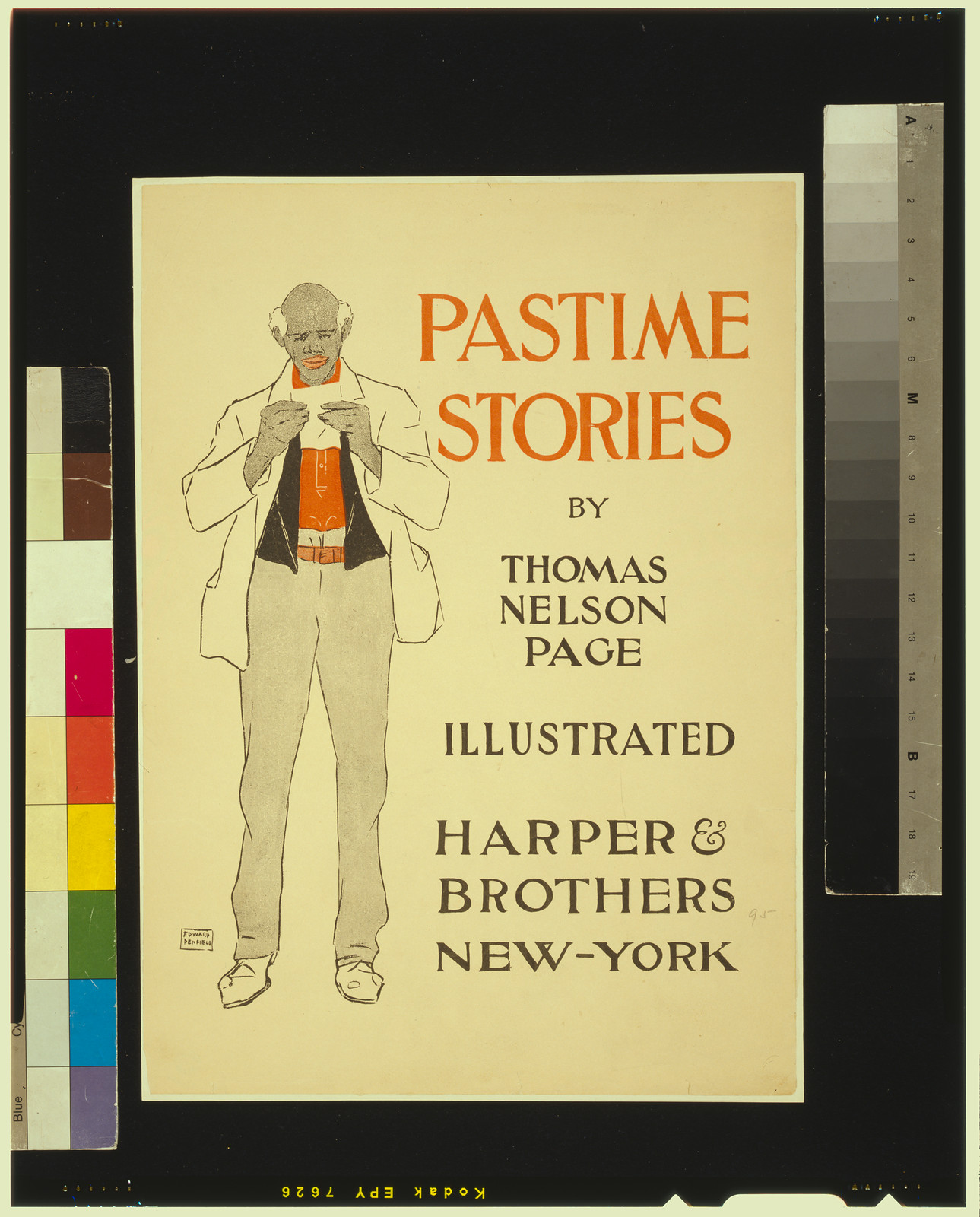 Pastime stories by Thomas Nelson Page / Edward Penfield., New York : Harper & Brothers, [1895] — vintage poster