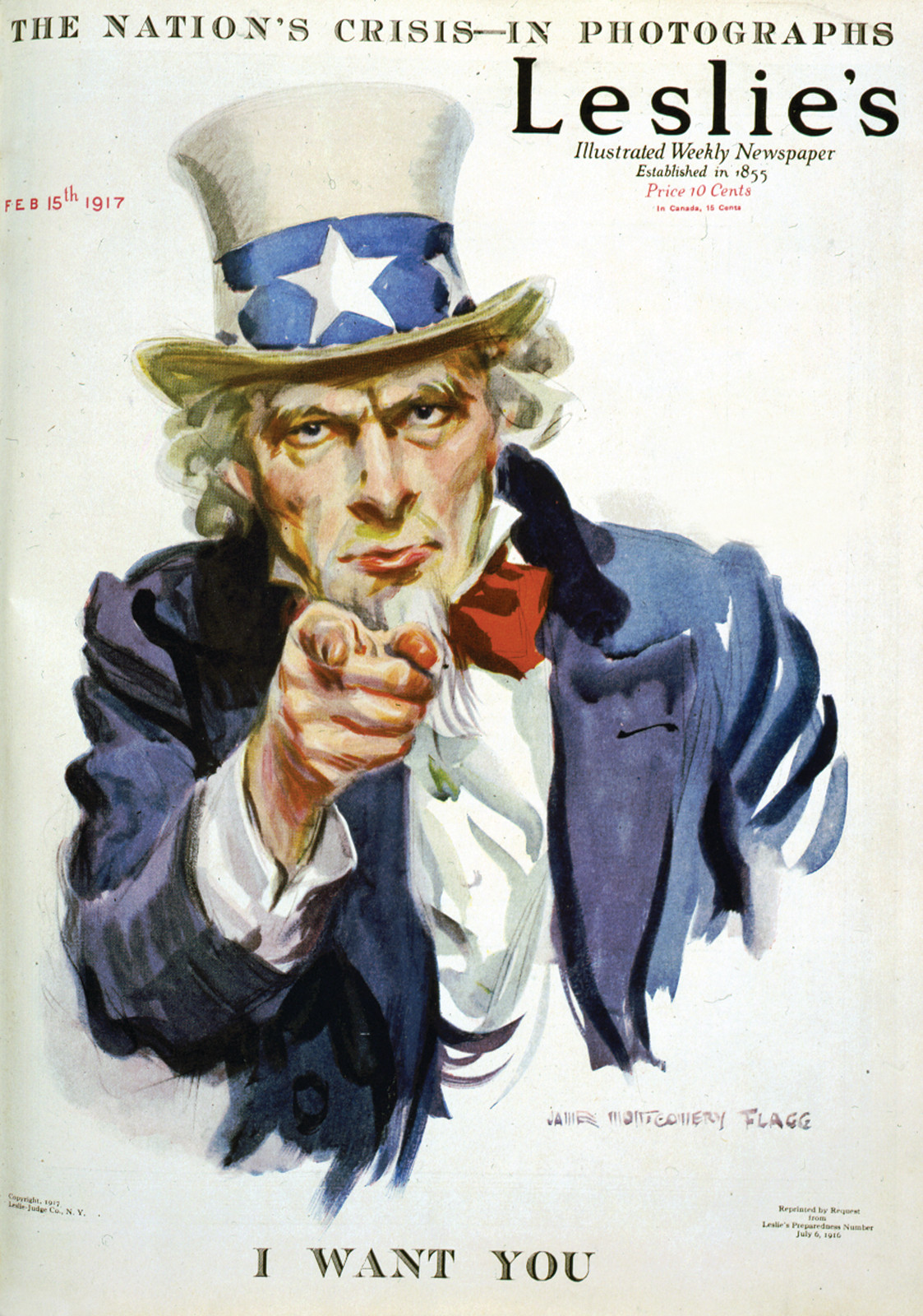 I Want You, c. 1917 — historic print