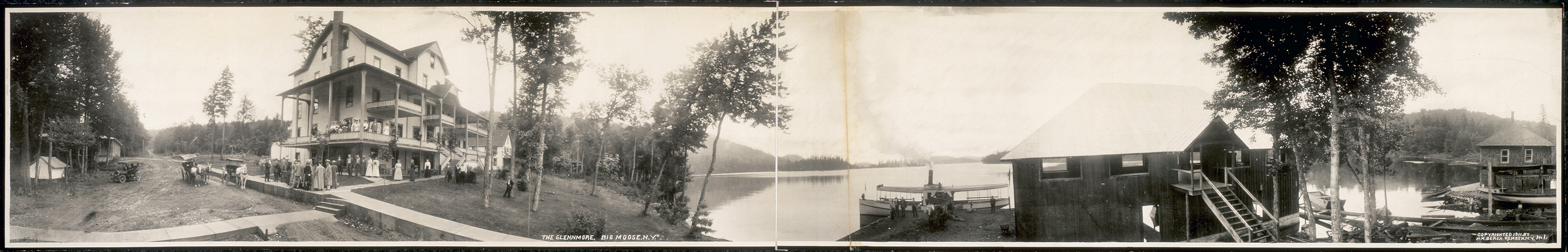 The Glennmoore, Big Moose, New York, 1911, 1911 — historic image