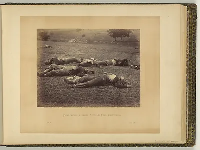 Field Where General Reynolds Fell, Gettysburg