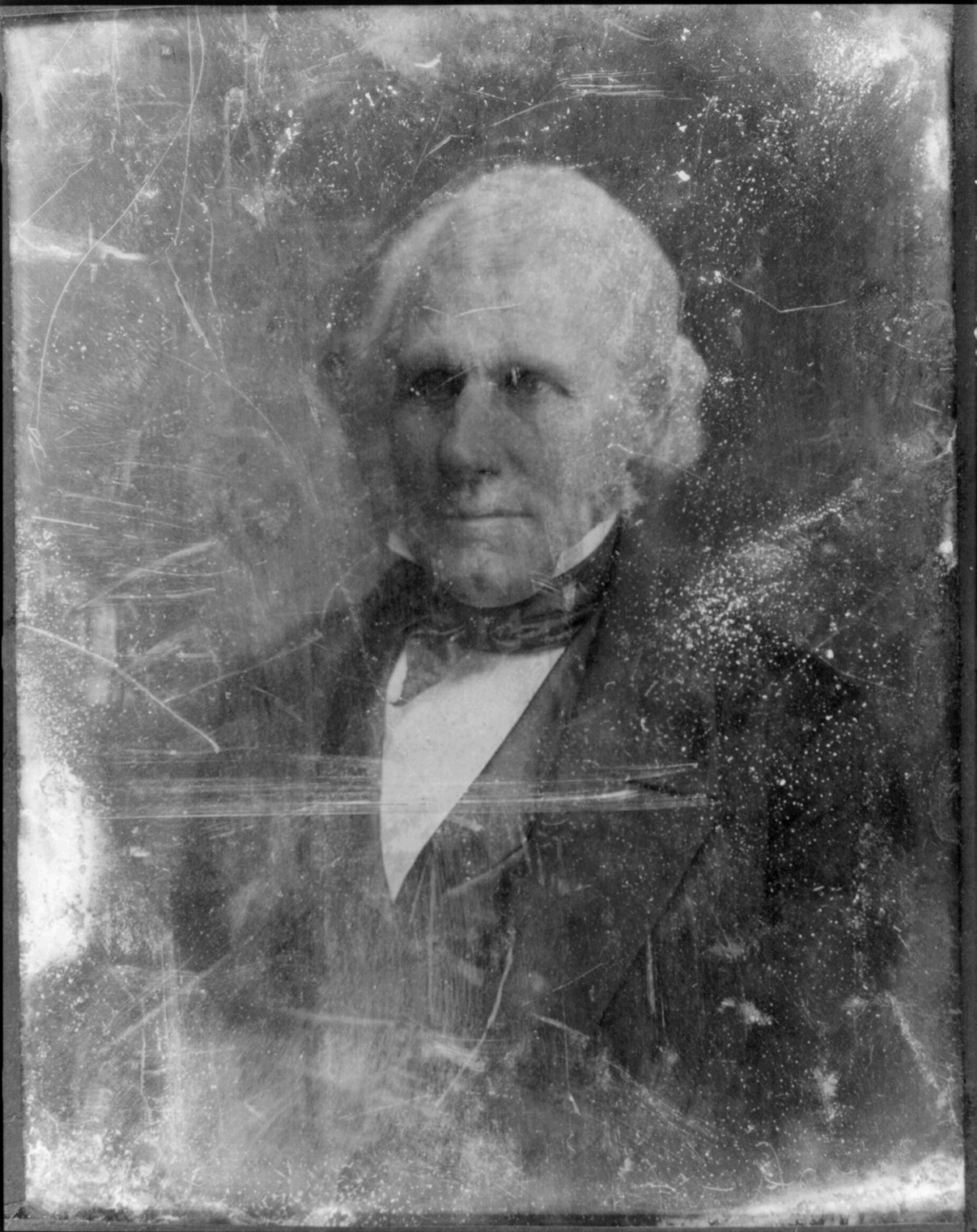 [John Davis, head-and-shoulders portrait, facing slightly left], [between 1844 and 1860] — historic photograph