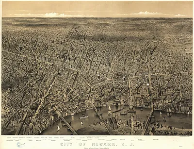 Newark, New Jersey, 1874