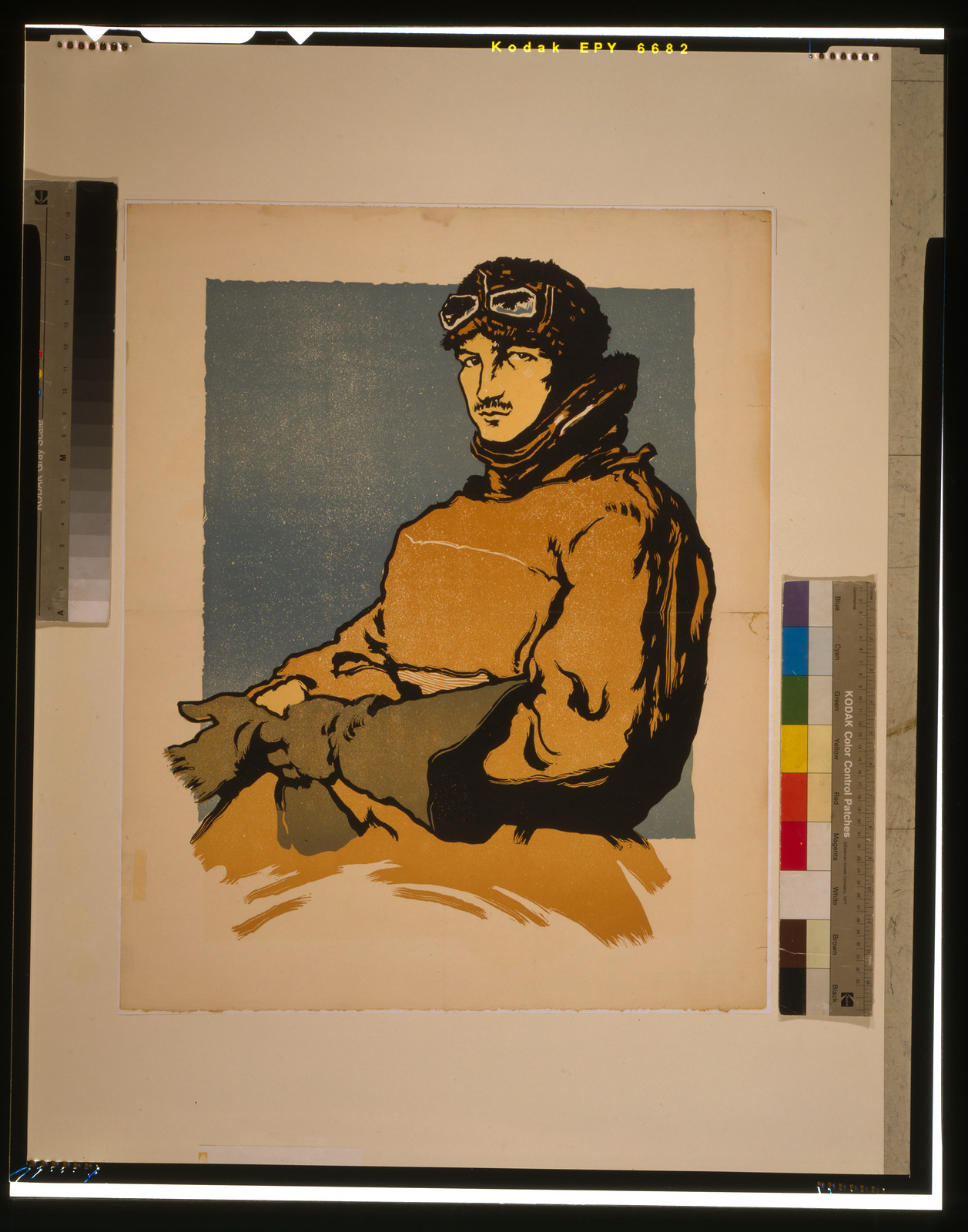 [War paintings drawings by British artists] [Carnegie Institute March 7 April 3]., 1916 — vintage poster