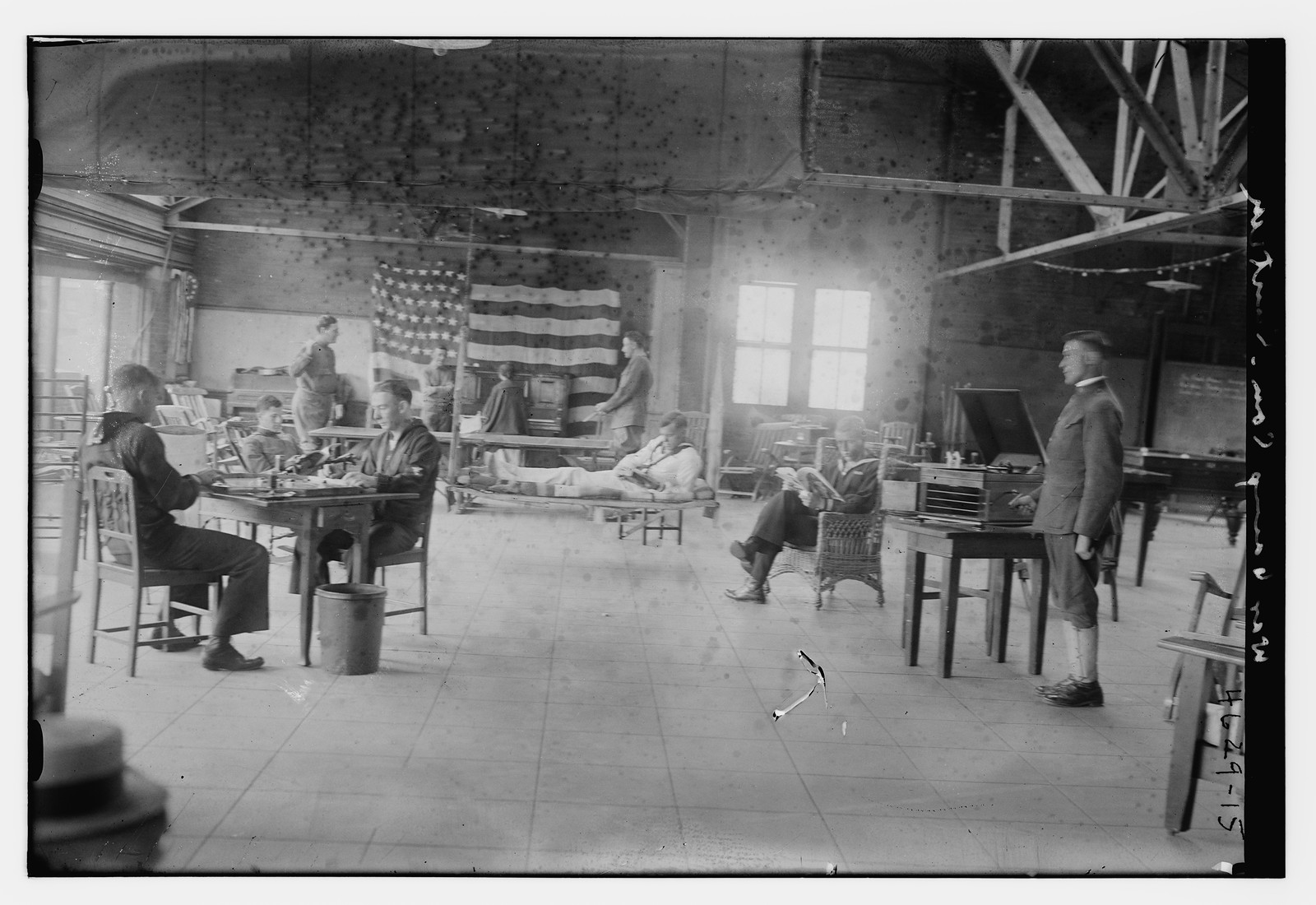 War Camp -- Company Canteen, n/a — historic photograph