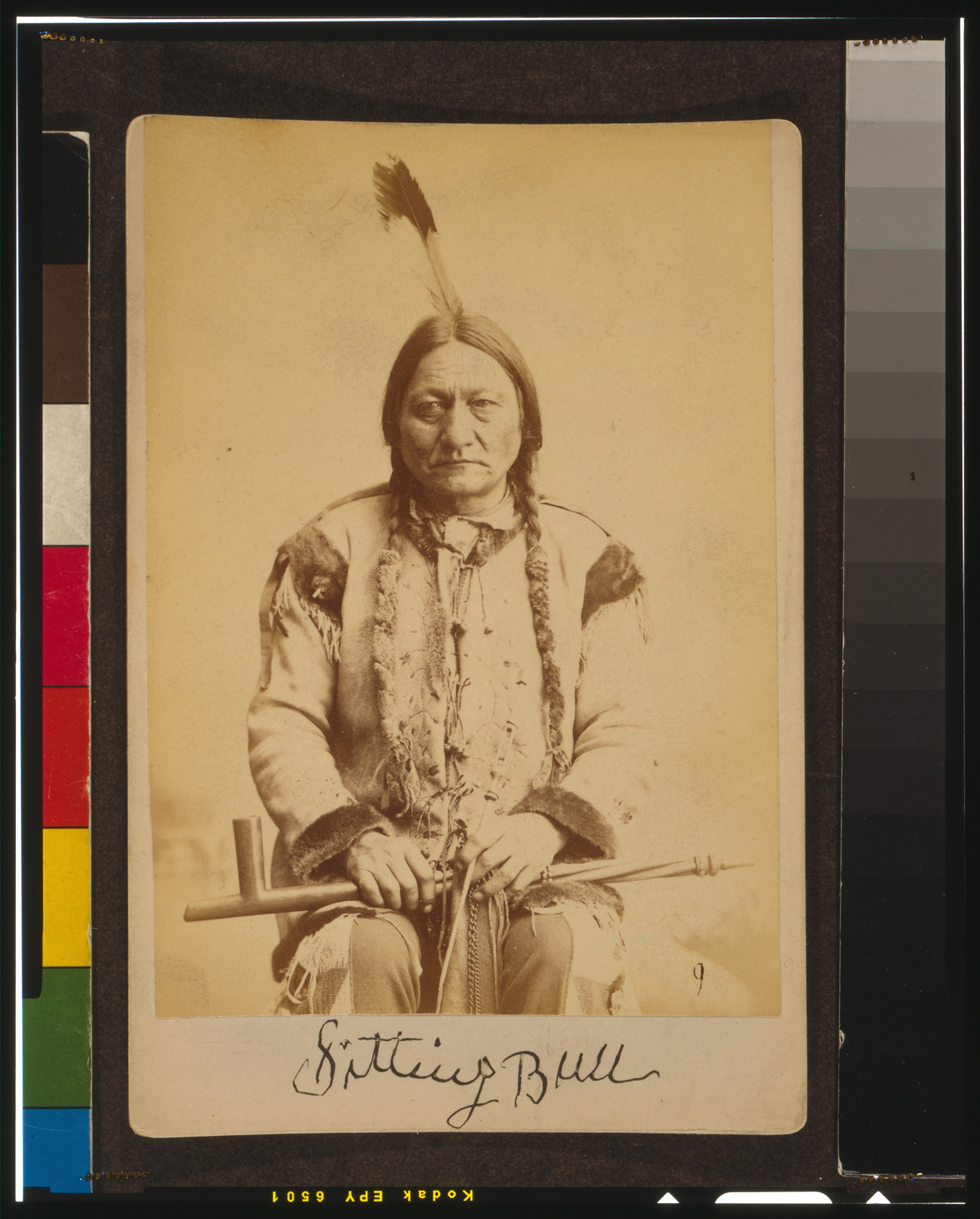 Sitting Bull / photographed & published by Palmquist & Jurgens, St. Paul, Minn., c1884. — historic photograph