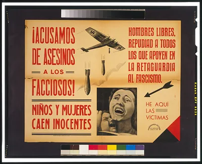 Acusamos de asesinos a los facciosos! Niños y mujeres caen inocentes