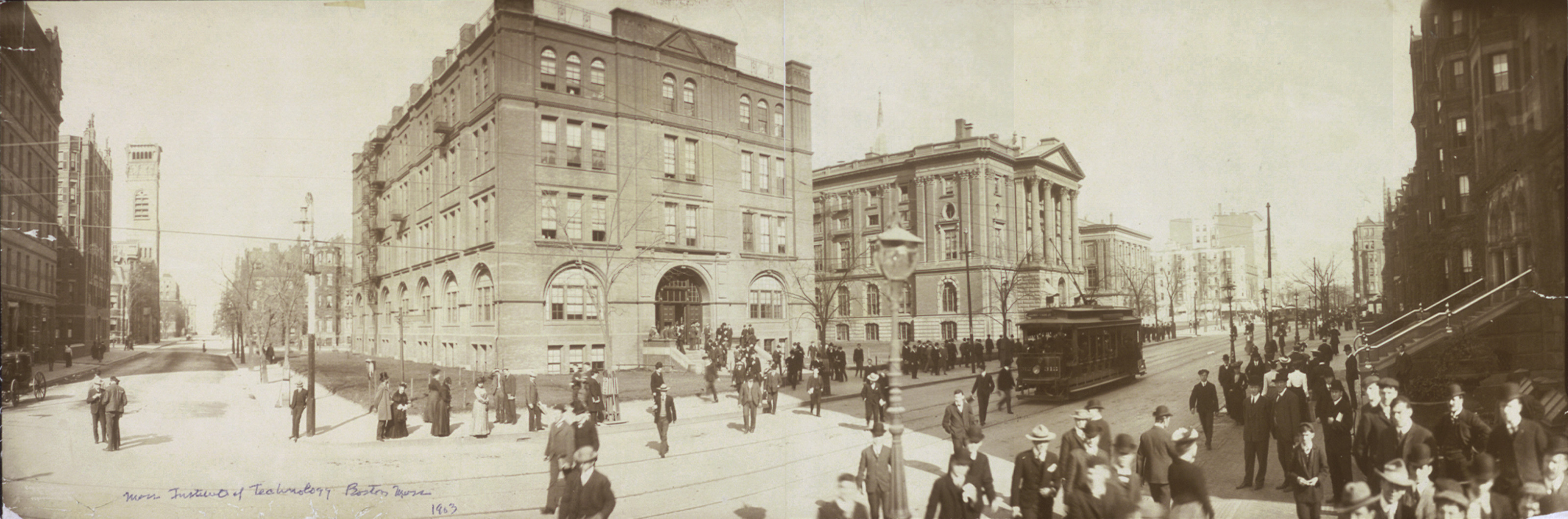 Boston MIT, Massachusetts, 1903, 1903 — historic image