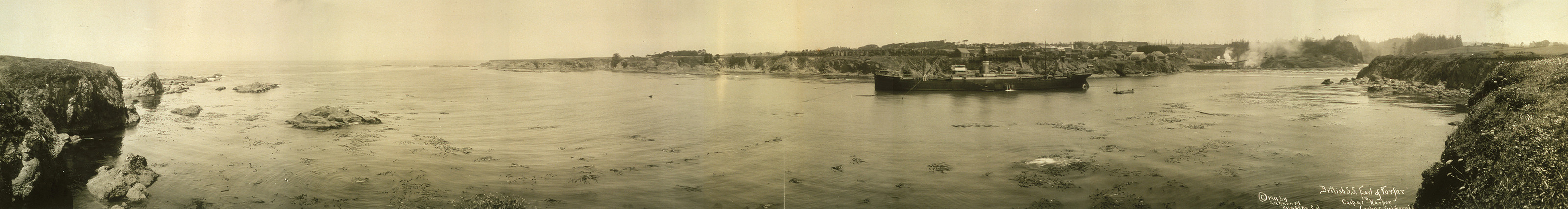Caspar Harbor, California, 1911, 1911 — historic image