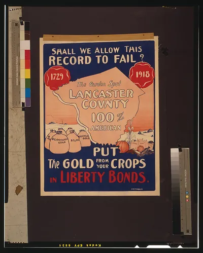 Shall we allow this record to fail? Put the gold from your crops in Liberty Bonds / C.W. Drepperd.