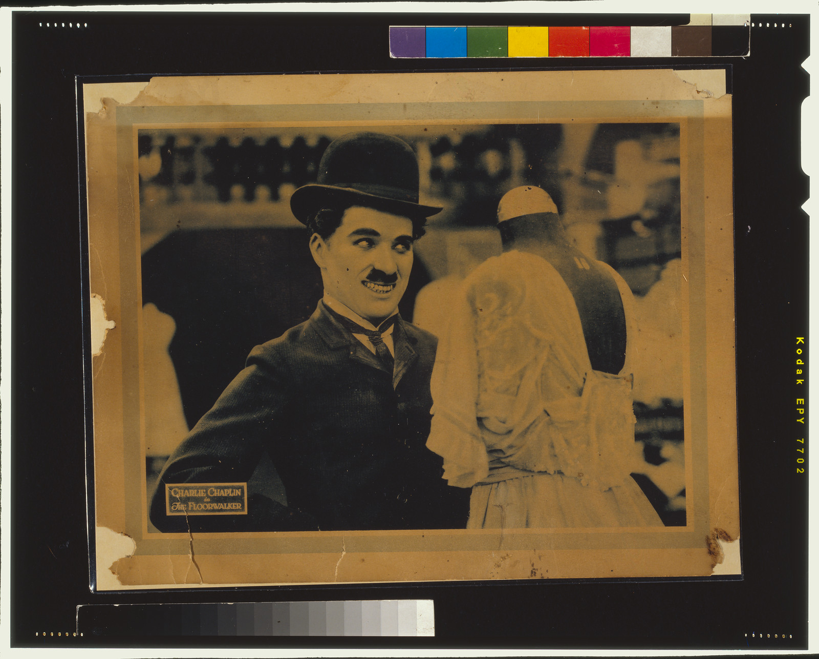 The floorwalker — vintage poster
