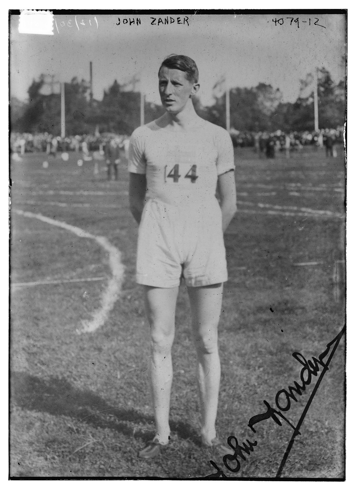 John Zander sports, n/a — historic photograph