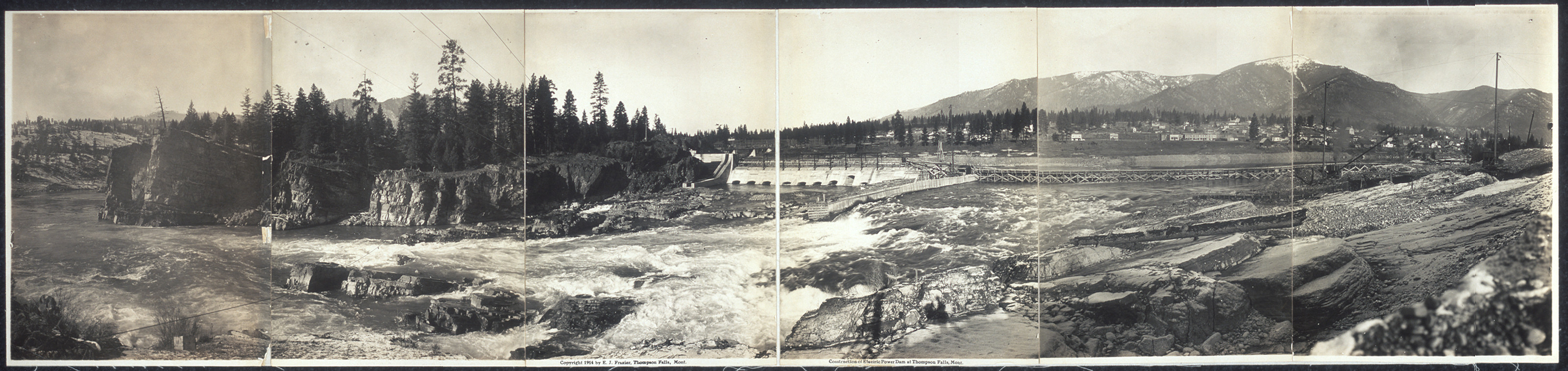 Thompson Falls, Montana, 1914, 1914 — historic image